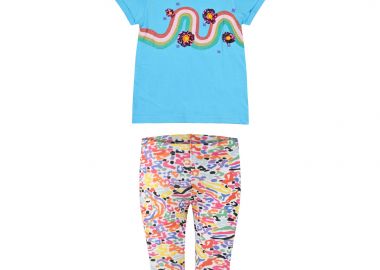 Παιδικό σετ 2 τεμάχια με γκλίτερ τύπωμα για κορίτσι | ΕΜΠΡΙΜΕ - Energiers - 